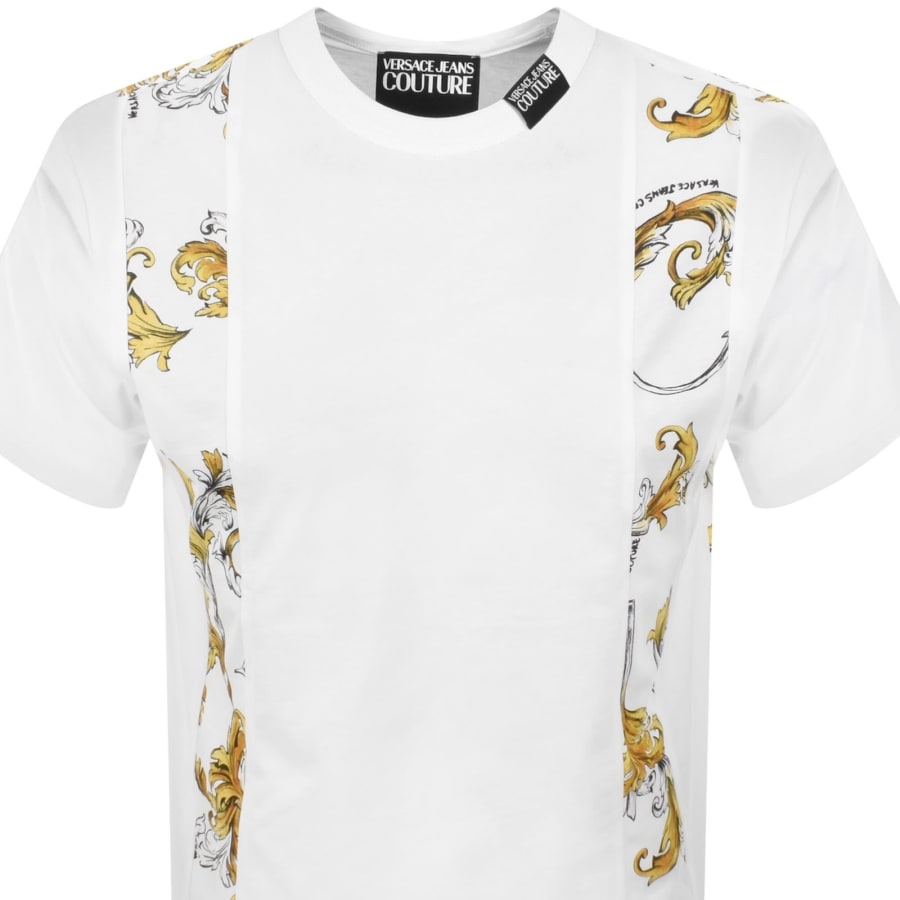 Versace Jeans Couture Regular Fit T Shirt White | Mainline